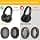 WH XB910N Replacement Soft Protein Leather Earpads for Sony WH-XB910 XB910N Headphones with Extra Low Bass (Not Compatible with WH-H910N Model) Black - Image 4