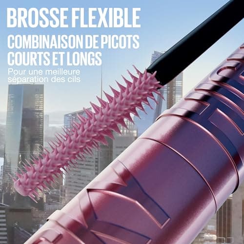 Maybelline New York - Mascara Pailleté Couleur Or - Volume & Longueur - Sky High - Teinte : Gold Glitz - 7,2 ml - Image 9