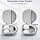 Case Compatible with JBL Tune JBL Tune 720 BT 770 NC 760 NC, and Sony WH-CH720N WH-1000XM4 Wireless Bluetooth Travel Case with Removable Inner Compartment (Gray) - Image 4