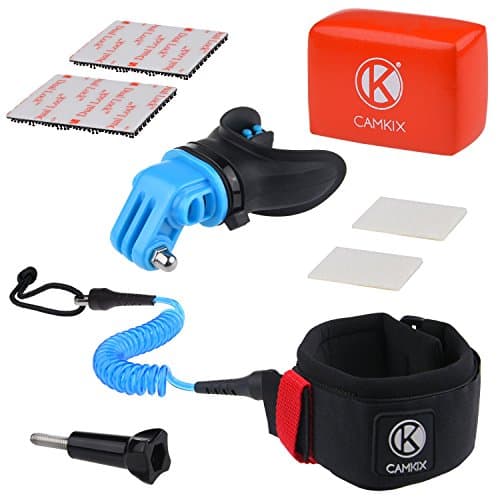 CAMKIX Surf Mouthpiece and Arm Strap Compatible with All GoPro Hero Cameras and Other Cameras with Support Compatible – Hands Free for Water Action Sports - Image 2
