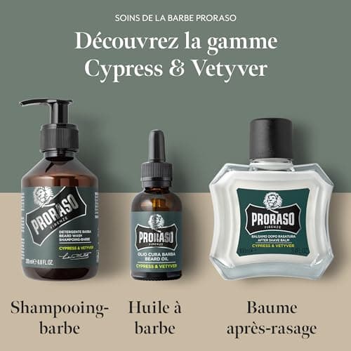 Proraso | Cypress & Vetyver Aftershave Balm (100 ml Bottle) – Regenerating and nourishing balm for skin after shaving – Made in Italy - Image 6