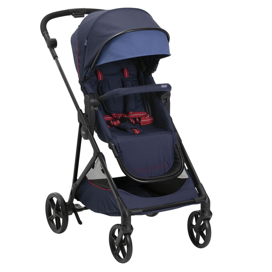 Chicco Chicco Seety Buggy, Lightweight and Compact Baby Stroller from 0 Months to 4 Years, Maximum Load Capacity of 22 kg, Folding Pushchair, Reclining Backrest, Automatic One-Step Folding, Canopy