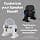 impremli Android Rus-T1 Stand Speaker Compatible with Alexa Echo Dot 3 Gen, 4 Gen, 5 Gen, HomePod Mini, Google Home Mini/Nest Mini y genericos (White/Blue) - Image 7