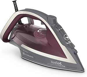 Tefal Ultragliss Anti-Calc Plus FV6840E0 Iron Steam Iron 2800 W Purple,Silver
