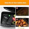 Air Fryer Silicone Mould for Ninja AF500EU, Air Fryer Accessories for Ninja 10.4L AF500EU, Airfryer Pot Square for Ninja Foodi Flex, Air Fryer Mould for COSORI Air Fryer 10L Twinfry - Image 6