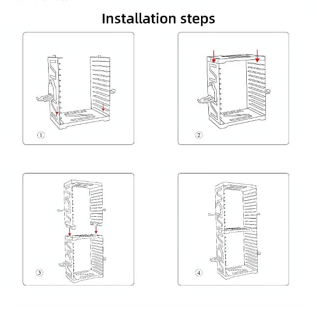 Video Game Storage Tower, Game Disc Holder, 24 Game CD for PS5/PS4/Xbox Series X/Xbox One/Nintendo Switch Games - Image 8