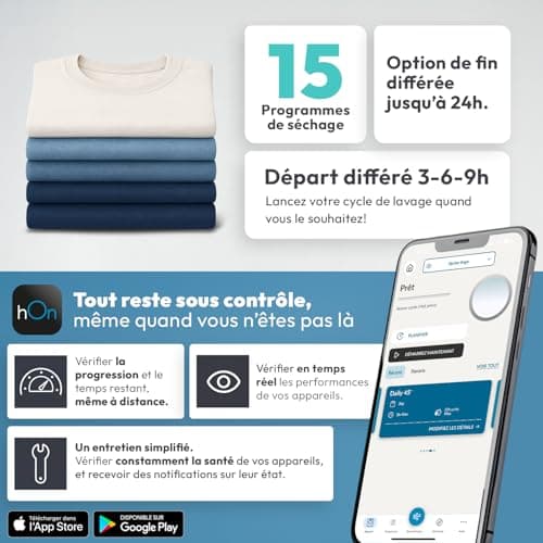 CANDY - Heat Pump Tumble Dryer - Load Capacity 8 kg - Energy Class E - NFC Connectivity, Delayed Start, Easy Case Water Tray - White - 85 x 59.7 x 58.5 cm - Model CSE H8A1LE-S - Image 5