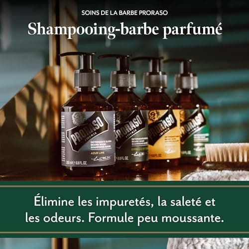 Proraso Beard Shampoo Wood & Spice, 500 ml, Scented Beard Shampoo that softens, cares and gently removes impurities, Made in Italy - Image 5