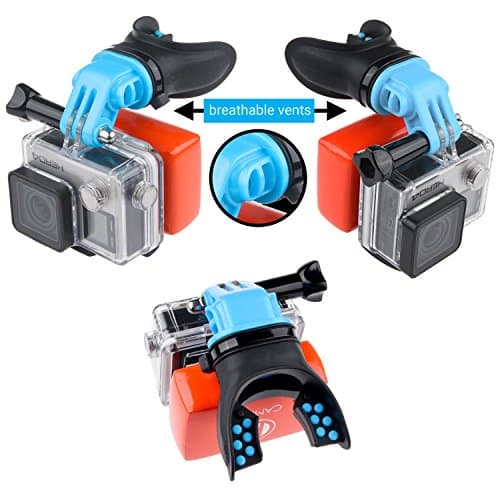 CAMKIX Surf Mouthpiece and Arm Strap Compatible with All GoPro Hero Cameras and Other Cameras with Support Compatible – Hands Free for Water Action Sports - Image 4