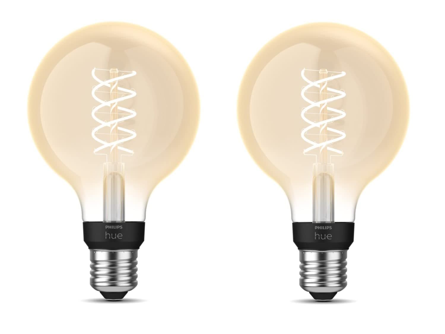 Philips Philips Hue Globe Filament G93 E27 (Pack of 2)