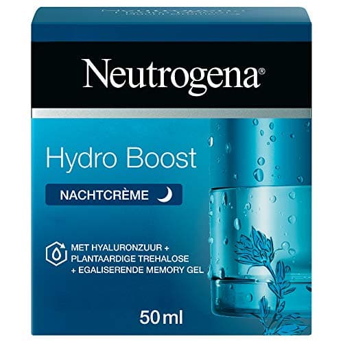 Neutrogena Hydro Boost Crème de nuit, crème pour le visage, crème hydratante, tous types de peau, sans huile, 50 ml - Image 2