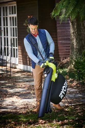 RYOBI - RBV3000CESV Wired Blower Vacuum Grinder – Motor 3000W, Air Speed 375 km/h, 45L Bag, 16:1 Grinding – Efficient and Powerful Leaf Cleaning - Image 5