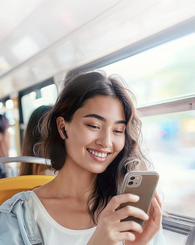 Soundcore K20i by Anker, Semi-Internal Headphones, 36 Hours of Battery Life, Quick Charge, Comfortable Port, Clear Calls with 2 ENC Microphones, Custom EQ, IPX5, Bluetooth 5.3, App Control - Image 3