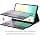 For Samsung Galaxy Tab S10 FE+ Plus 13.1 inch Detachable Keyboard Case: One-Click DEX Mode, Rainbow Backlight, Flip Case with S-PEN Stand and 2 Channel Wireless Keyboard - Image 8