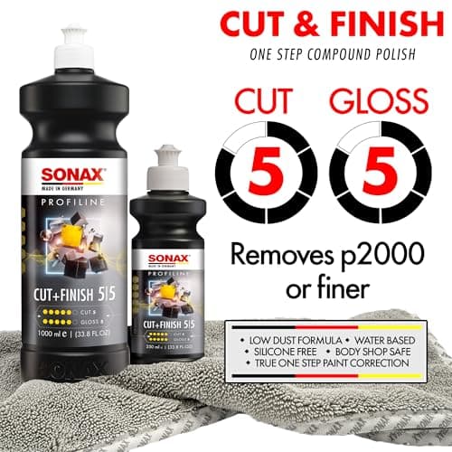 SONAX PROFILINE Cut+finish (250 ml) polish de finition pour un polissage brillant sans hologramme | Réf: 02251410 - Image 4