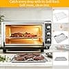 For Cuisinart TOA - 95 Grill - Air Fry Pan - Replacement Air Fry Pan Tray for Convection Oven, 14.5 x 11.6 inches - Stainless Steel Non-Stick Air Fry Pan - Image 4