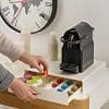 Baroni Home Coffee Capsule Holder, Universal Pod Holder Organizer for Nespresso and Dolce Gusto, Capacity of 30 Capsules, Compact Durable Plastic, 1 Drawer, 34 x 6 x 34 cm, White - Image 3