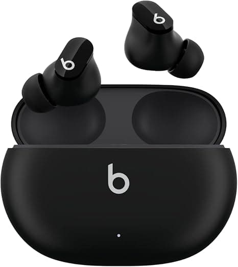 Beats Studio Buds - Fully Wireless Noise Cancelling Headphones - Sweatproof Headphones Compatible with Apple and Android Devices - Bluetooth Technology - Black