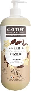 Cattier - Gel douche sans sulfate Parfum Vanille - Tonka 1L
