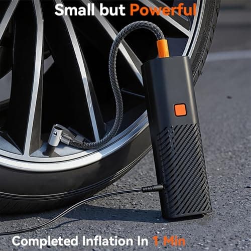 Gonfleur de Pneu Automobile | Compresseur pour Voitures,Pompe À Air De Pneu Haute Densité,pour Camping-Car Voyage en Extérieur Conduite et Déplacements Vélo Véhicule Camion Moto SUV - Image 6