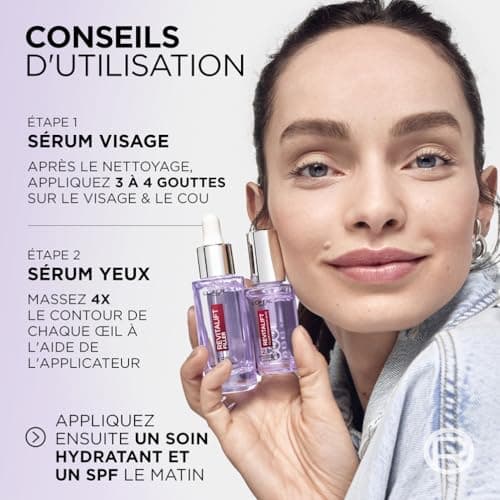 L'Oréal Paris Coffret Revitalift Filler Sérum Anti-Rides Acide Hyaluronique 30 ml + Revitalift Filler Sérum Yeux à L'Acide Hyaluronique et à la Caféine 20 ml - Image 6