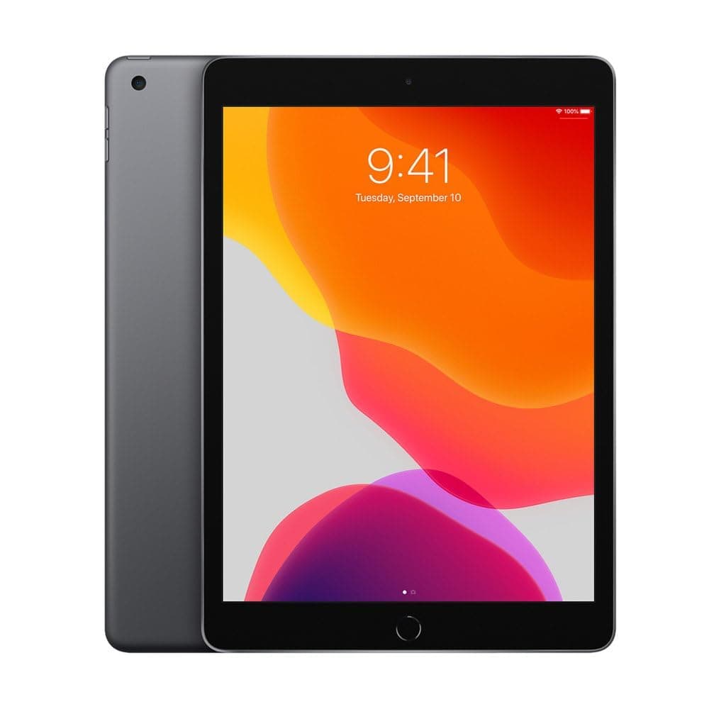 2019 Apple iPad (10.2-inch, Wi-Fi, 32GB) Space Gray (Refurbished) - Image 1