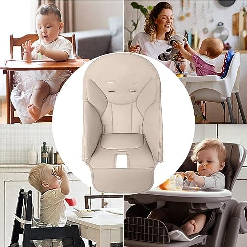 Baby Dining Chair | PU Leather Seat Cover | High Chair Cushion Compatible with Peg Perego, Kosmic Jane, Baoneo, Siesta Zero3 - Image 6