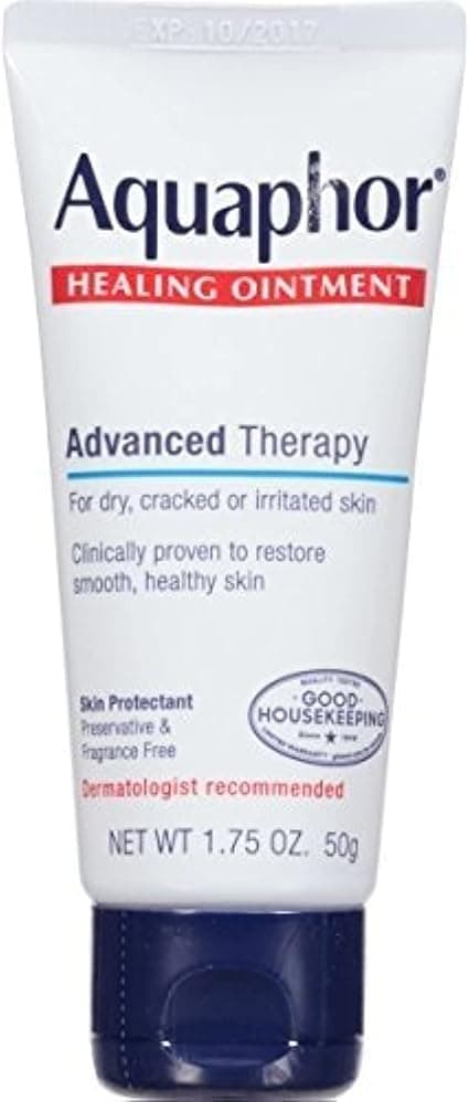 Aquaphor Healing Ointment From Eucerin - Advanced Therapy For Dry, Cracked, or Irritated Skin - Net Wt. 50g