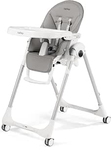 Peg Perego Prima Pappa Follow Me, High Chair, Grey (ice)