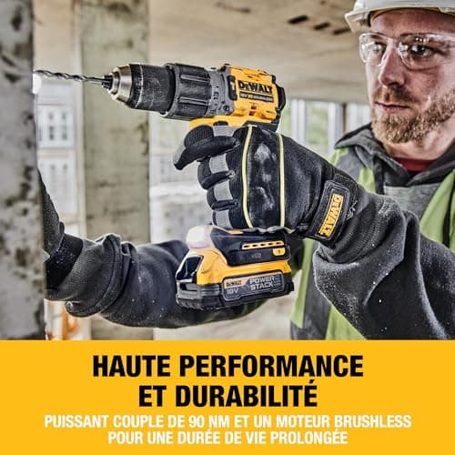 DEWALT - Brushless XR 18V compact impact drill, with TSTAK box (product only), DCD805NT-XJ - Image 3