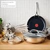 Jamie Oliver by Tefal Direct Cook, Frying Pan 24 cm, Stainless Steel Ceramic Non-Stick + Pan Protector, H880S234 - Image 5