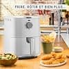 Oil free fryer MOULINEX Easy Fry Essential,Capacity 3.5 L, Compact Air Fryer, Versatile, Energy Efficient EZ130A20, MOUEZ130A20 - Image 3