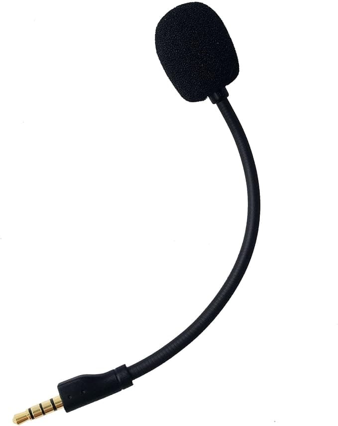 Anti-Noise Replacement Microphone for Steelseries Arctis 1 Headset Gaming Detachable Mic for PS4 PS5 Xbox One X Computer PC, 3.5mm Jack, 16cm - Image 1