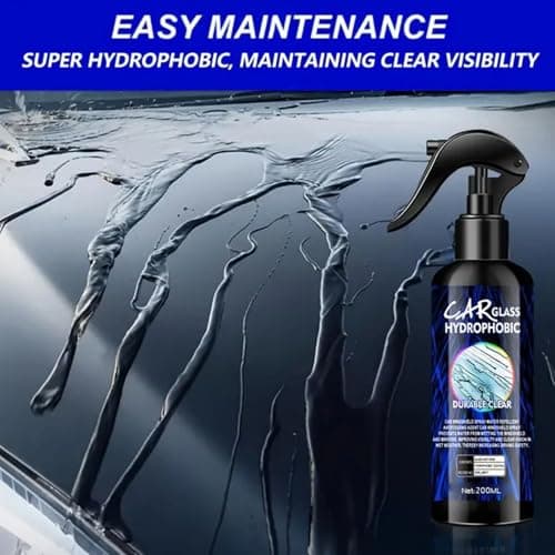 Nettoyant Dégraissant Vitres Voiture,Pulvérisateur Revêtement Vitres Auto 100ml - Accessoires Détail Automobile pour Polish Pneus Pare-Brise Phares Rétroviseur Camping-Car Moto - Image 3