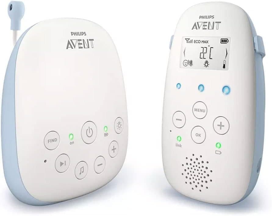 Philips AVENT Baby Monitor (330m, Digital, 50m, 330m, Radio, White)
