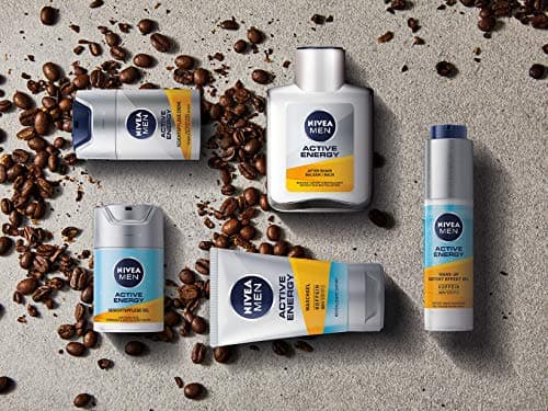 NIVEA MEN Gel nettoyant Active Energy (100 ml), gel nettoyant à la caféine 100% naturel, nettoyant pour le visage rafraîchissant et en profondeur - Image 9