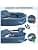 Carrying Case Compatible with Apple Airpods Max Earbuds, EVA Hard Case for Travel and Outdoor Earphone Storage (Blue) - Image 6