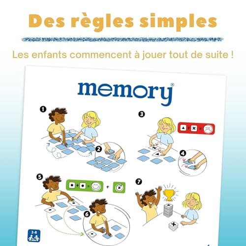 Ravensburger - Large Memory® Small Animals - Educational Memory Game - 64 Cards - Adults and Children from 3 Years - 20879 - French Version - Image 6