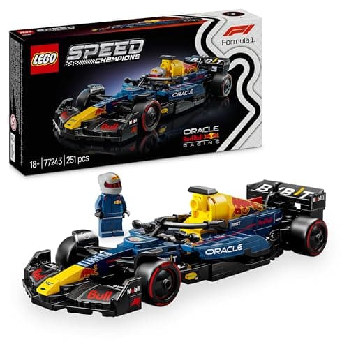 LEGO Speed Champions Voiture F1 Oracle Red Bull Racing RB20 - Voiture de Course de Formule 1 pour Adulte - Inclut Une minifigurine Collector de Pilote - Cadeau pour Fans de Sport Automobile 77243 - Image 2