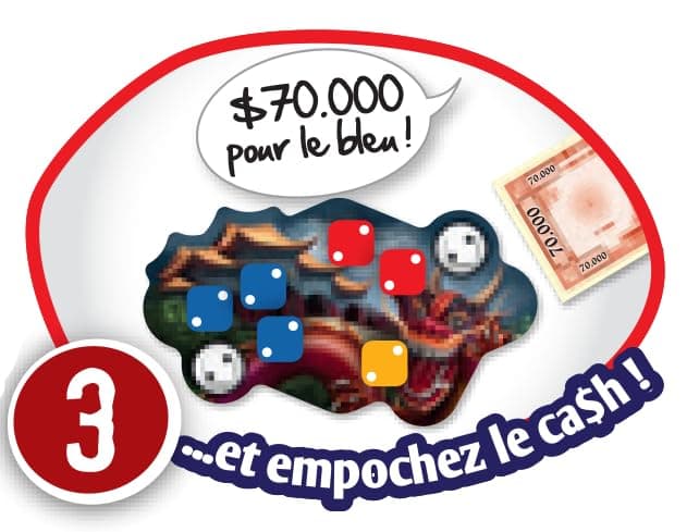 Ravensburger - Las Vegas Board Game - Strategic Casino Game - Family Game with Dice - From 2 to 5 Players - From 8 Years Old - 26745 - French Version - Image 6
