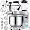 KESSER® K-KM 3000 Universal 3-in-1 Food Processor with Meat Grinder, Kneader | Multifunctional Blender | 1.5L Juice Extractor, Sausage Kit, Pasta and Cookie Moulds, Silver - Image 2