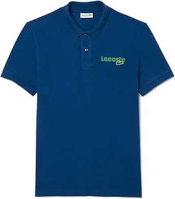 Lacoste Mens Classic Short Sleeve Polo Shirt Classic Fit 2024