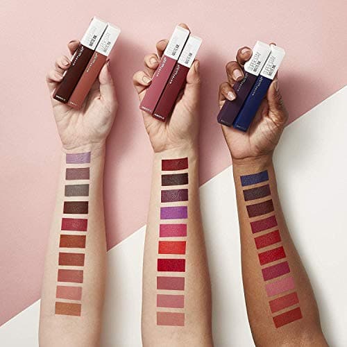 Maybelline New-York - Superstay Matte Ink Rouge à Lèvres Liquide Intense Longue Tenue - Teinte: 150 Pathfinder - 5ml - Image 7