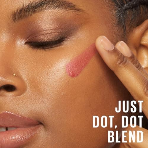 Maybelline New York - Blush Liquide Illuminateur Multi-Usage - Fard à Joues, Highlighter et Bronzer - Bonne Mine - Teint Hâlé - Maquillage Glowy - SUNKISSER - Teinte : Shades On - 4,7 ml - Image 5