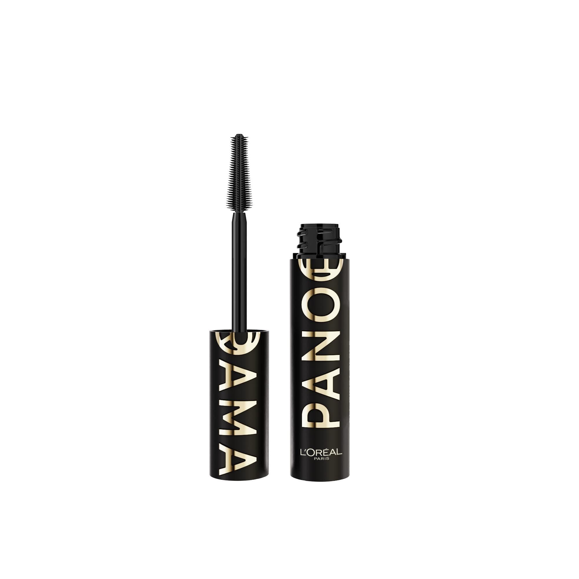 L'Oréal Paris - Volume Mascara - Millions of Lashes - Panoramic Look & Multiplied Lashes - Ultra-Flexible Formula - No Packages - Panorama - Shade : All Night Black - Image 1
