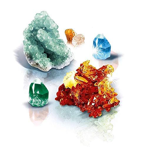 Clementoni | Science & Play – Create Your Crystals for Children 8+ | Scientific Kit with Alum, Tubes and Glasses | Chemistry Experiments to Make at Home | Fun & Educational Activity - Image 3