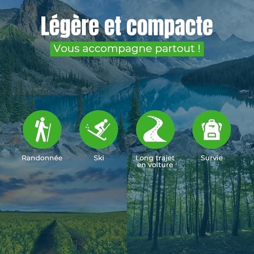 MEKKAPRO - Thermal Mylar Survival Tent for 2 Persons (240x150x150cm) - Reusable Emergency Shelter for Camping Emergency Sleeping Waterproof Hiking Trekking and Bivvy - Orange - Image 6