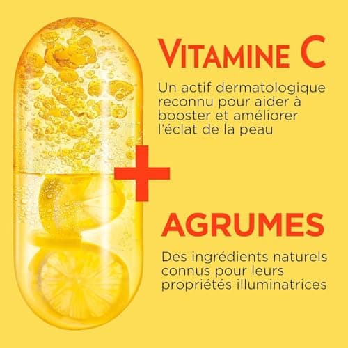 GARNIER Skin Active - Crème Hydratante Bio - Hydratation & Éclat - Nourrit, Lisse & Illumine Le Teint - Vitamine C & Agrumes - Vegan & Cruelty Free - Peaux Ternes En Manque D'Éclat - 50 ml - Image 4