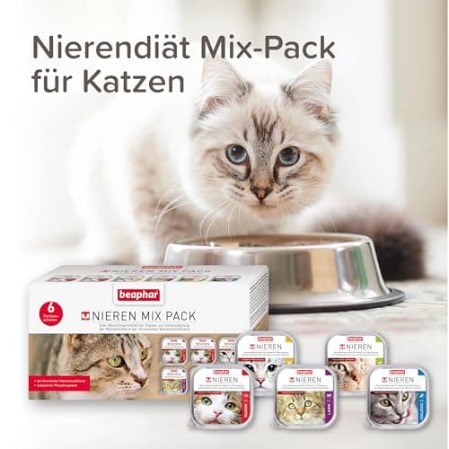 BEAPHAR - Diet mix for cats - Dietary food - Reduced phosphorus content - With valuable salmon oil - Supports kidney function - Gentle food for gourmets - 6 servings x - Image 6