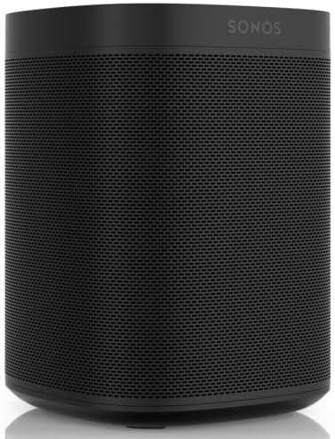 Sonos One Wireless Multiroom Wifi Speaker with Built-in Amazon Alexa Voice Service - Black - Image 1